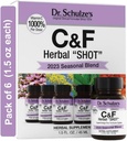 Dr. Schulze's Herbal Shot | Organic Extract | Gluten-Free & Non-GMO for Immune System Support | Total 9 Fl. Oz. | 6 Servings
