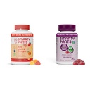 SmartyPants Kids Multivitamin Gummies and Probiotic Immunity Bundle: Omega 3 Fish Oil (EPA/DHA), Vitamin D3, C, Vitamin B12, B6, Digestive & Immune Support Supplement (30 Day Supply)