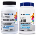 Runner Multivitamin & Joint Support Supplement | Antioxidants, Complete B-Complex & Probiotics to Support Energy, Endurance & Joint Wellness | Glucosamine, Chondroitin & MSM | GMP Certified