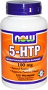 Now Foods, 5-HTP 100 mg Vegetarian, 240 Capsules (120 x 2 Pk)