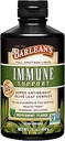 Barlean's Peppermint Olive Leaf Complex Liquid Immune Support Supplement, 95mg Oleuropein Antioxidants, 16 oz