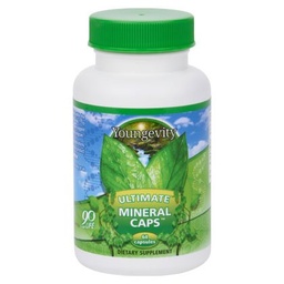 Youngevity Ultimate Mineral Caps™ - 70+ Essential Full Spectrum Trace Minerals - Nutrient-Dense, Derived from Humic & Aquamin Seaweed (64 Capsule - 2 Pack)