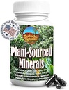 Fulvic Humic Mineral Blend of Plant-Sourced Trace Minerals, Electrolytes, Gut Health, Cognitive & Immune Support, Pure Vitality Formula for Strength - - 120 Capsules