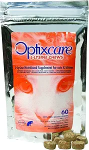 Optix Care Nutritional Supplement for Cat & Kittens, 60 ct Bag
