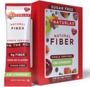 Sugar-Free Kiwi Strawberry Flavored Psyllium Husk, 24 Fiber Packets