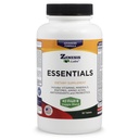Essentials - a Natural & Nutrient Rich Multi-Vitamin - with Minerals, Enzymes, Amino Acids, Antioxidants and Probiotics - 90ct
