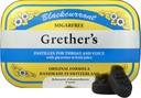 GRETHER'S Sugarfree Blackcurrant Pastilles - Natural Dry Mouth Relief - Soothing Throat & Healthy Voice - Gift for Singers - 3.75 oz. 1 Pack