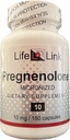LifeLink Pregnenolone | 10mg x 180 Capsules | Immune System Support, Anti-Aging, Memory, Cognition | Gluten Free & Non-GMO | Made in The USA