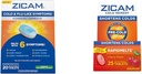Zicam Cold & Flu Symptoms 20 Tablets Cold Remedy Zinc Rapidmelts 25 Count Homeopathic Cold Shortening Bundles