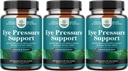 Eye Pressure Support with Bilberry Extract - Vegan Eye Health Supplement for Adults For Ocular Pressure Relief with Saffron Ginkgo Niacin and More Vitamins Vision Support (3 Month Supply)