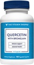 The Vitamin Shoppe Quercetin with Bromelain, Antioxidant That Supports A Healthy Immune for All Seasons (180 Capsules)