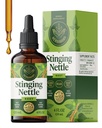 HERBAMAMA Stinging Nettle Tincture - Vegan Urinary Tract Support with Stinging Nettle Root Extract - Non-GMO, Alcohol & Sugar-Free Urtica Dioica Supplement - 84-Day Supply