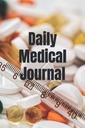 Daily Medical Journal to list medications, vitamins, supplements and tracks blood pressure readings| Daily log book for caregivers and patients