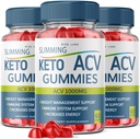 rize labs - Slimming Keto ACV Gummies for Advanced Weight Loss, Slimming Keto Gummies with Apple Cider Vinegar, Supplement Helps in Reducing Belly Fat (180 Gummies)