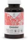 Quinine 120 Capsules | High-Potency Herbal Dietary Supplements | Made with Vegetable Capsules and Quinine (Cinchona officinalis) Dried Bark (120 Count)