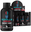 Gorilla Mind Energy Shots (Pack of 6) - Enhanced Focus & Energy, Sugar-Free, Fast-Acting, Potent Formula with Vitamins & Natural Extracts (Black Cherry Vanilla)