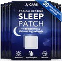 JJ CARE Sleep Patches 30 PCS, Sleep Aids for Adults Extra Strength, Natural and Toxin-Free Sleep Patch, Melatonin Patch for Daily Use, Melatonin Natural Patch for Sleep Support