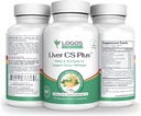 Logos Nutritionals-Liver CS Plus-60 Powerful Liver Detox Formula Veggie Caps-Increasing Glutathione and Lowering Oxidative Stress.