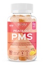 SUKU Vitamins - PMS Gummy Supplement with Chasteberry to Relieve PMS and Menopause Peach Mango Gummies (50 Count)