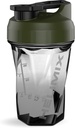 HELIMIX 1.5 Vortex Blender Shaker Bottle Holds Upto 20oz | No Blending Ball or Whisk | USA Made | Portable Pre Workout Whey Protein Drink Shaker Cup | Mixes Cocktails Smoothies Shakes | Top Rack Safe