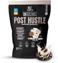 BLACKLABEL Supplements Post Hustle Post Workout Protein Powder, 30 Servings – NSF Certified for Sport Whey Isolate Protein Powder with Digestive Enzymes – Cookies & Cream
