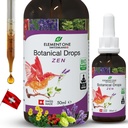 Botanical Zen Drops is Natural Sleep Support Supplement, Herbal Drops, Sleep Support & Relaxations Support, Plant-Based Promotes Relaxation