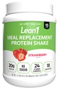 Lean1 Meal Replacement Protein Shake, Strawberry Flavor, 15 Serving Tub