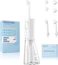 Neti Pot Sinus Rinsing, Cordless Nasal Irrigation System Nasal Rinse Bottle Cleaner Machine, Electric Sinus Rinse System Kit for Sinus Relief & Nasal Care 30 Salt Pods (Large)