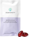 Femininity Smooth as Silk+ 30-Day Refill for Vaginal Dryness (60 Softgels) – Blend of Sea Buckthorn Oil, Vitamin D3 and Plant-Based Omega-3 DHA