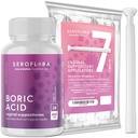 Seroflora Boric Acid Vaginal Suppositories for Women with Suppository Applicators - Boric Acid Pills Support Vaginal Odor Control - 28 Suppositories 7 Applicators