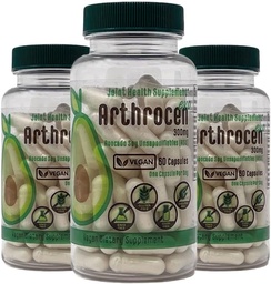 EVO Vegan Joint Health Supplement, 300Mg Avocado Soy Unsaponifiable, 60 Day Supply, One Capsule Per Day (6 Months)