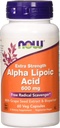 Now Foods Alpha Lipoic Acid 600mg 60 Vegi Capsules