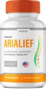 Arialief Brain Supplements for Memory and Focus Capsules, Aria LIEF Advanced Formula Brain Health Support Pills Maximum Strength Nootropics Arialief All Natural Support Pills Reviews (60 Capsules)