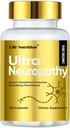 120 Capsules-Neuropathy Support Nerve Savior Supplement with 600 mg Pure Alpha Lipoic Acid, Fortify Nerves in Fingers, Hands, Toes, & Feet - Best Peripheral Relief Support