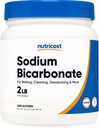 Nutricost Sodium Bicarbonate (2 LB) - 600mg Per Serving, Non-GMO, Gluten Free