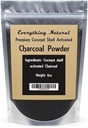 Extra Large Activated Charcoal Powder. Food Grade, Alleviates Gas & Bloating, Natural Teeth Whitener, Rejuvenates Skin, Promotes Natural detoxification derived from Coconut Shells