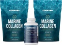 CORREXIKO 2X Marine Collagen Powder (15oz) & 1x Marine Capsules Bundle