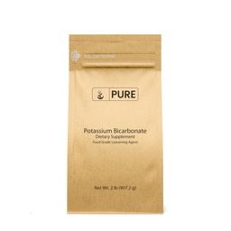 Pure Original Ingredients Potassium Bicarbonate (2 lb) Natural, Food Safe, Electrolyte, Leavening