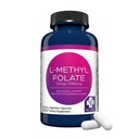 MD Life L-Methylfolate 7.5 mg Supplement - Professional-Grade Active Lmethylfolate Supplement - 120 Capsules - L-Methylfolate 7.5mg - Maximum Potency MTHFR W/Essential Amino Acids