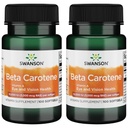 Swanson Beta-Carotene (Vitamin A) Skin Eye Immune System Health Antioxidant Support 10000 Iu (3000 mcg) 100 Sgels (2 Pack)