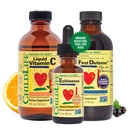 CHILDLIFE ESSENTIALS Immune Support 3-Pack - Liquid Vitamin C, First Defense, and Echinacea - Immune Boosting Supplements for Infants, Toddlers, and Kids