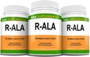 3 Bottles R-ALA R-Alpha Lipoic Acid 200mg 270 Total Capsules