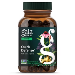 Gaia Herbs Quick Defense, 80 Vegan Capsules, 40 Servings