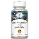 Happy Sleeper Sleep Support Blend - Sleep Aid Support Supplement for Adults, Complex with Melatonin, L Theanine, Valerian Root, GABA, & Vitamin B 6, Calm Support Capsules for Men & Women - 60 Veg Caps