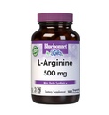 Bluebonnet Nutrition L-Arginine 500mg, Free-Form Amino Acid, Nitric Oxide Precursor*, Soy-Free, Gluten-Free, Non-GMO, Kosher Certified, Vegan, 100 Vegetable Capsules, 100 Servings, White