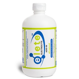 elete Electrolyte Add-in Hydration Drops | Sodium, Magnesium, Potassium & Trace Minerals | Unflavored, All Natural | Leg and Muscle Cramp Relief | Transform Any Drink into a Sports Drink, 18.6oz