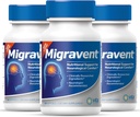 Vita Sciences Migravent – Advanced Nutritional Formula with Magnesium, CoQ10, Vitamin B2, and PA-Free Butterbur for Neurological and Vascular Support – 60 Capsules (Pack of 3)