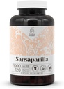 Sarsaparilla 120 Capsules | High-Potency Herbal Dietary Supplements | Made with Vegetable Capsules and Sarsaparilla (Hemidesmus indicus) Dried Root (120 Count)