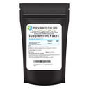 Prescribed For Life Activated Charcoal Powder, Coconut Shell Charcoal Ultra Fine Husk Food Grade Powder (8 oz)