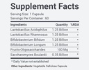 Generic Pre & Probiotics Supplement | Gut Health Supplement Made with 06 Healthy Bacterias | Helps Digestion | Supports Urinary Tract | Helps Regulate Bowel Movements | (60 Capsules)